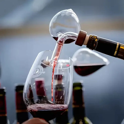 Aerador de Vinho em Vidro com Decantação Instantânea