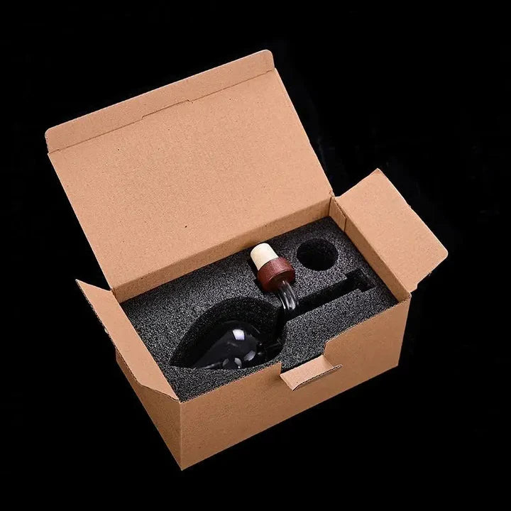 Aerador de Vinho em Vidro com Decantação Instantânea