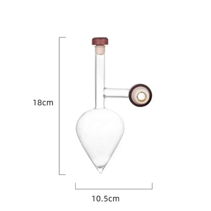 Aerador de Vinho em Vidro com Decantação Instantânea