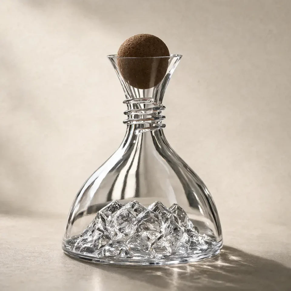 Decanter de Vinho Cristal com Tampa