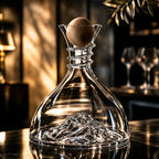 Decanter de Vinho Cristal com Tampa