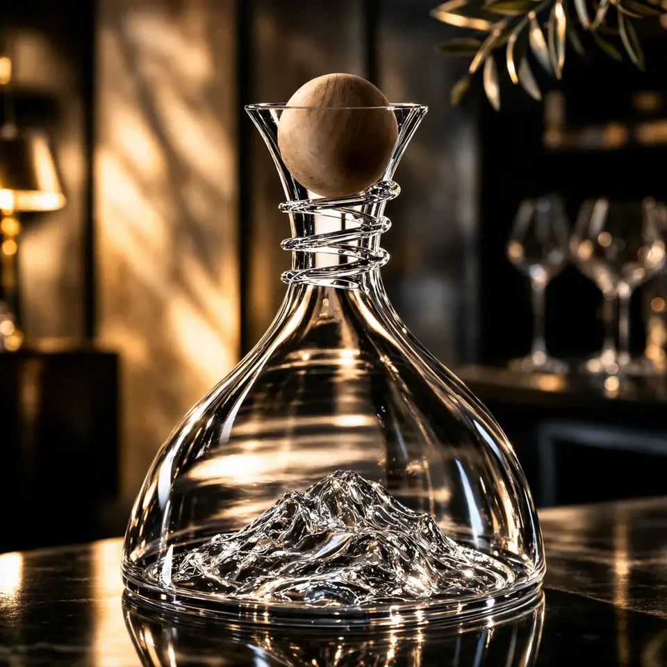 Decanter de Vinho Cristal com Tampa