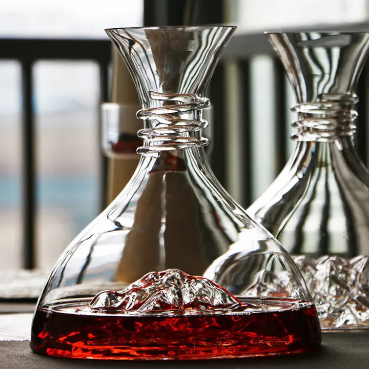 Decanter de Vinho Cristal com Tampa